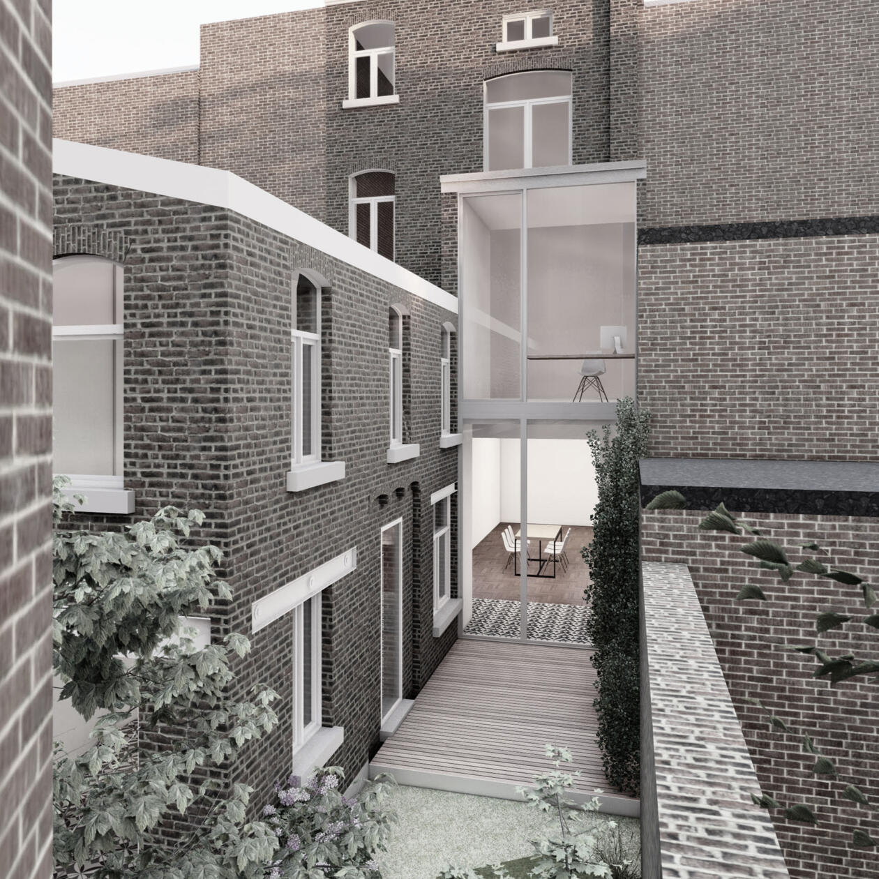 Rénovation maison de maître Liège